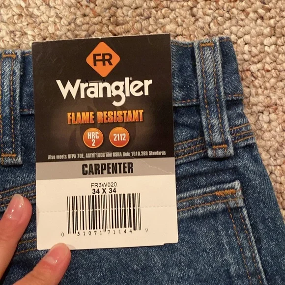 Wrangler Fire Resistant carpenter work jeans - BRAND NEW - Picture 8 of 8